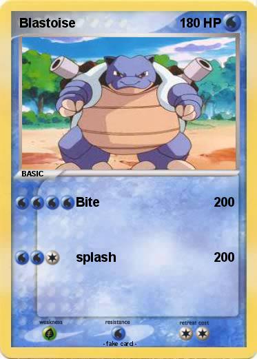 Pokemon Blastoise