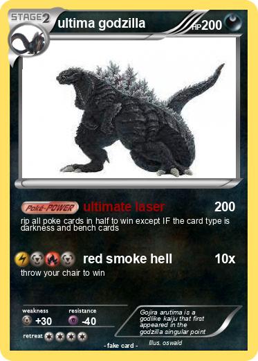 Pokemon ultima godzilla