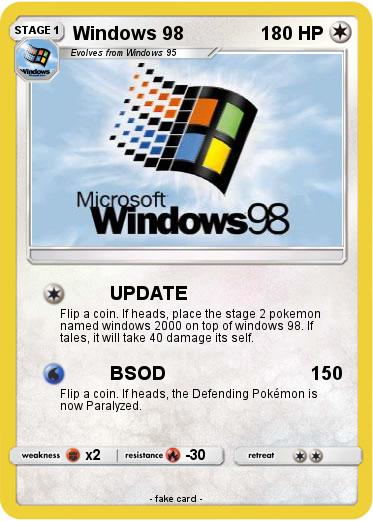 Pokemon Windows 98