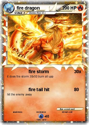 Pokemon fire dragon