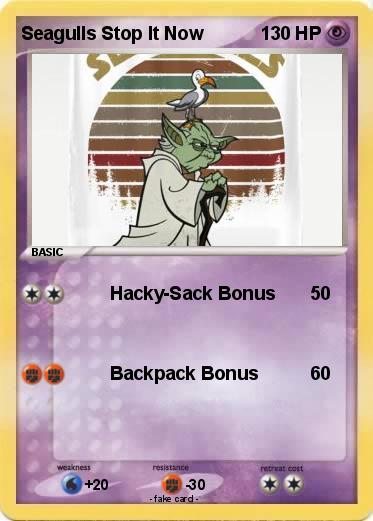 Pokemon Seagulls Stop It Now