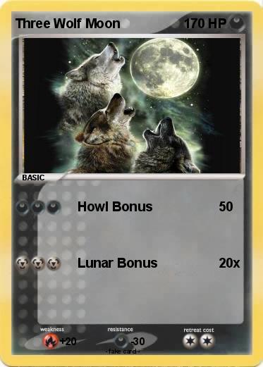 Pokemon Three Wolf Moon