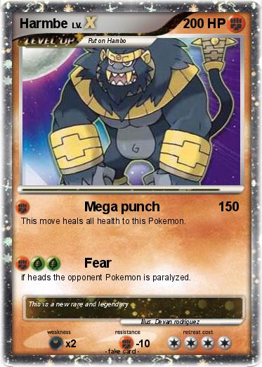 Pokemon Harmbe