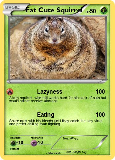 Pokemon Fat Cute Squirrel