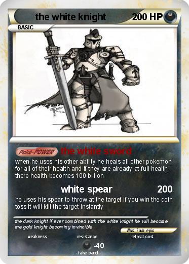 Pokemon the white knight