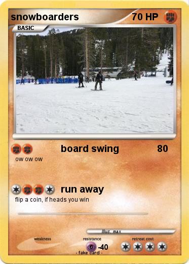 Pokemon snowboarders