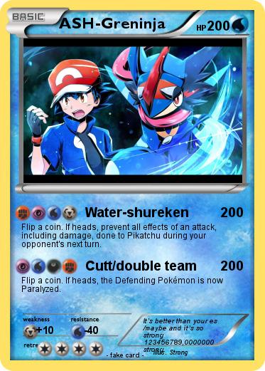 Pokemon ASH-Greninja