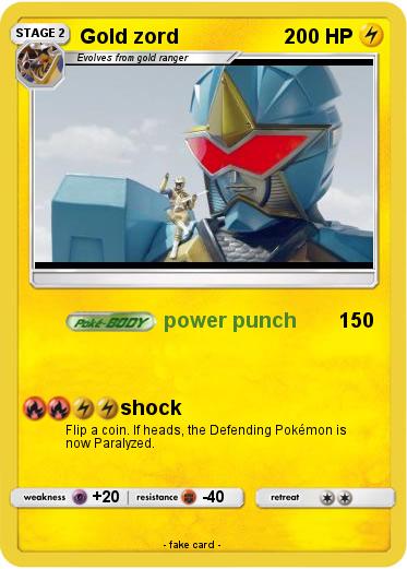 Pokemon Gold zord