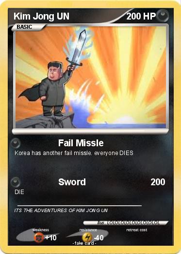 Pokemon Kim Jong UN