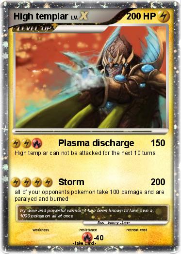 Pokemon High templar
