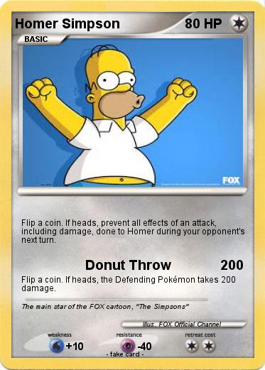 Pokemon Homer Simpson