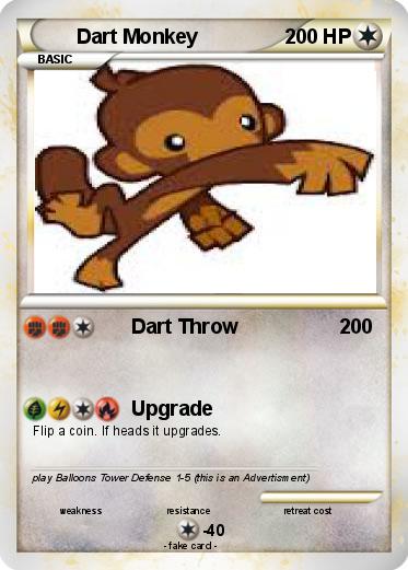 Pokemon Dart Monkey