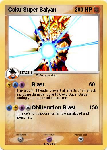 Pokemon Goku Super Saiyan
