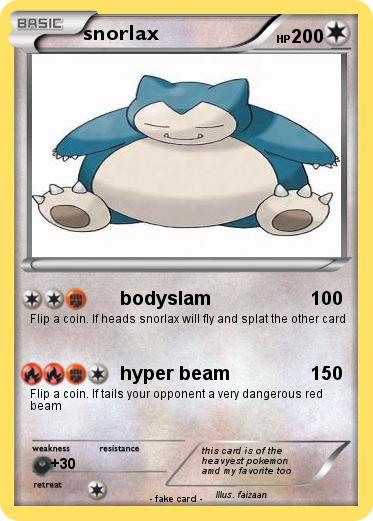 Pokemon snorlax
