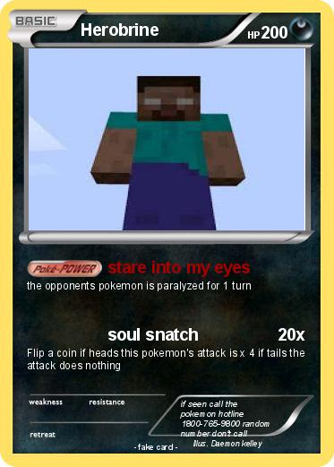 Pokemon Herobrine