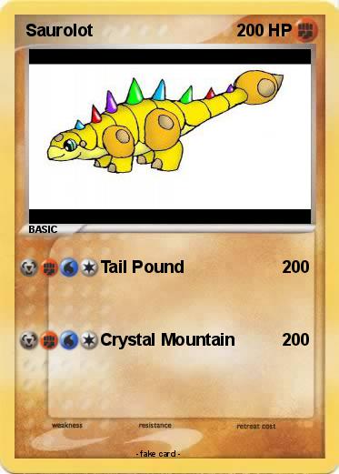 Pokemon Saurolot