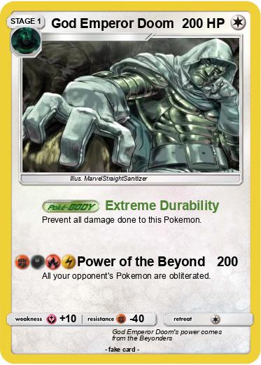 Pokemon God Emperor Doom