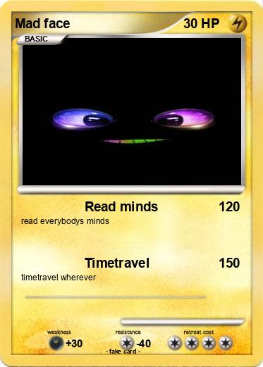 Pokemon Mad face