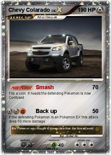 Pokemon Chevy Colarado
