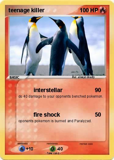 Pokemon teenage killer