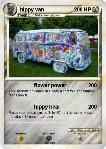Pokemon hippy van