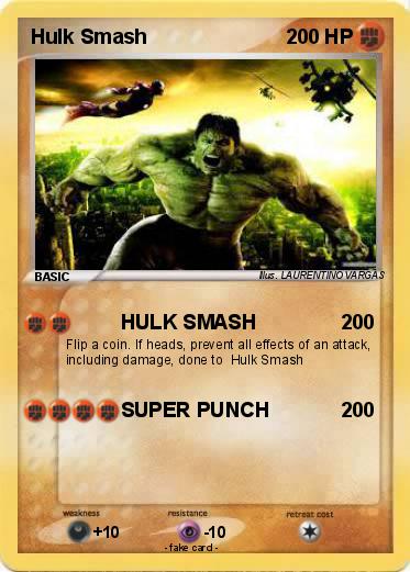 Pokemon Hulk Smash