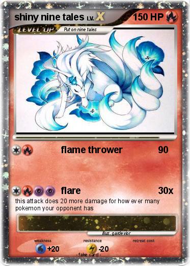 Pokemon shiny nine tales