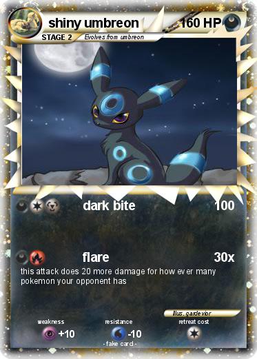 Pokemon shiny umbreon