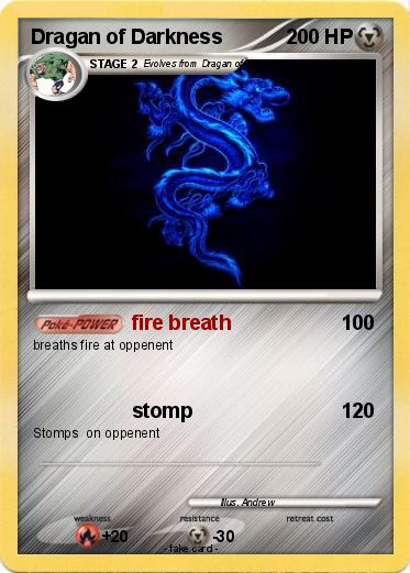 Pokemon Dragan of Darkness