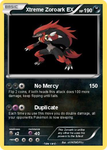 Pokemon Xtreme Zoroark EX Pokemon Xtreme Zoroark EX