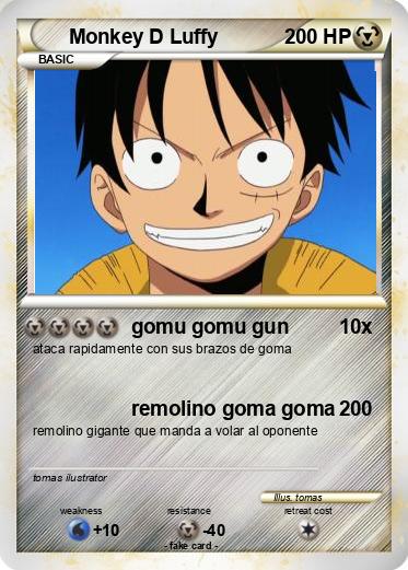 Pokemon Monkey D Luffy