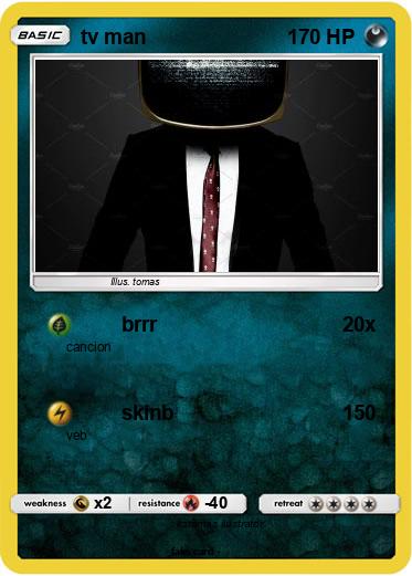 Pokemon tv man