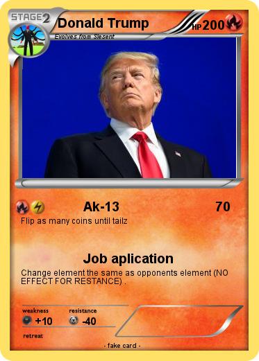 Pokemon Donald Trump
