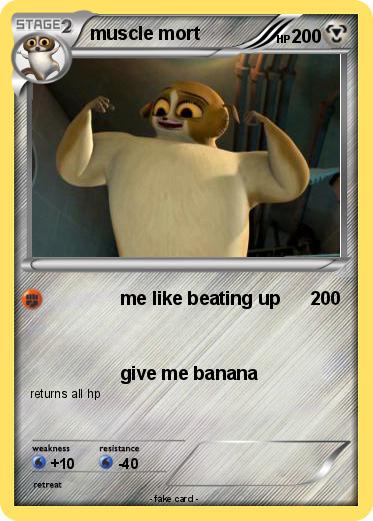 Pokemon muscle mort