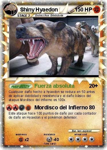 Pokemon Shiny Hyaedon