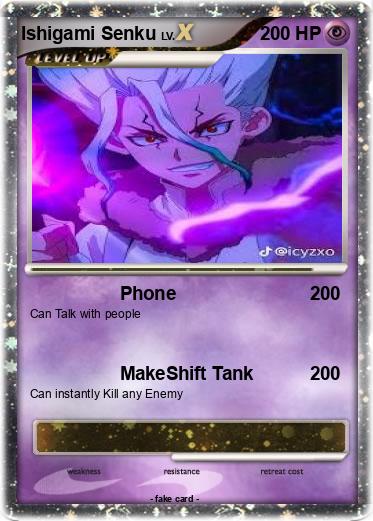 Pokemon Ishigami Senku