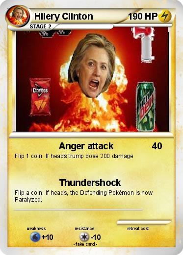 Pokemon Hilery Clinton