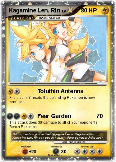 Pokemon Kagamine Len, Rin