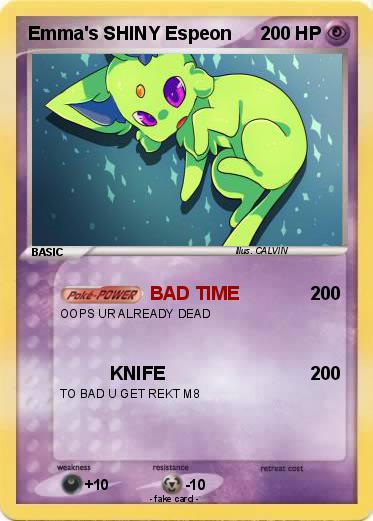 Pokemon Emma's SHINY Espeon