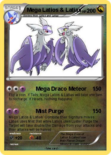 Pokemon Mega Latios & Latias