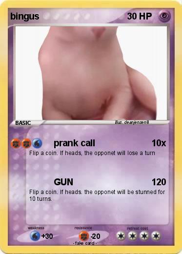 Pokemon bingus