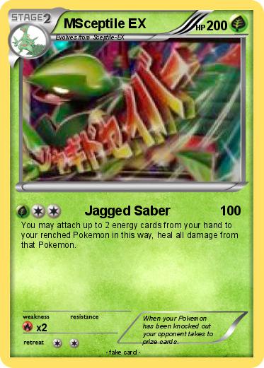 Pokemon MSceptile EX