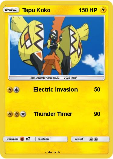 Pokemon Tapu Koko