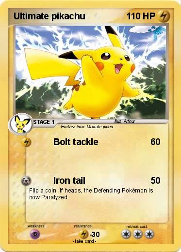 Pokemon Ultimate pikachu