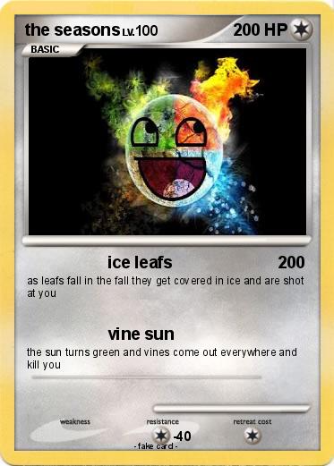 Pokemon the seasons