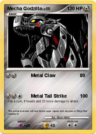 Pokemon Mecha Godzilla