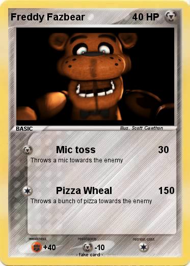 Pokemon Freddy Fazbear