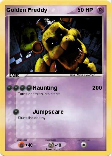 Pokemon Golden Freddy