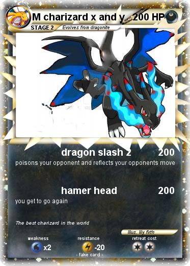 Pokemon M charizard x and y