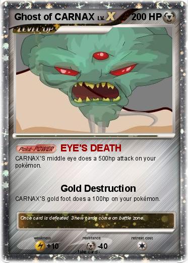 Pokemon Ghost of CARNAX